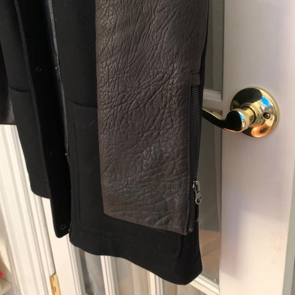 MACKAGE Wool & Leather Winter Coat/Jacket -  Small - Picture 12 of 16